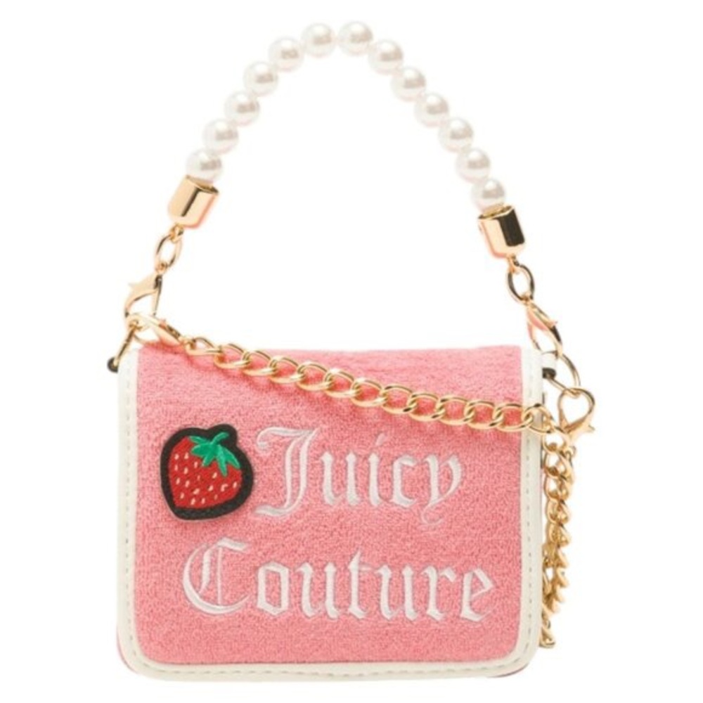 Juicy Couture Wallet On A String With Faux Pearl Handle NEW!